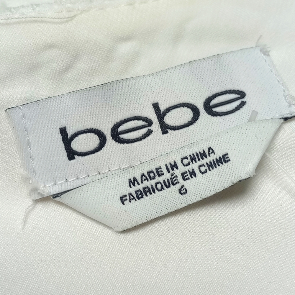 bebe White Lace Dress - Picture 9 of 9